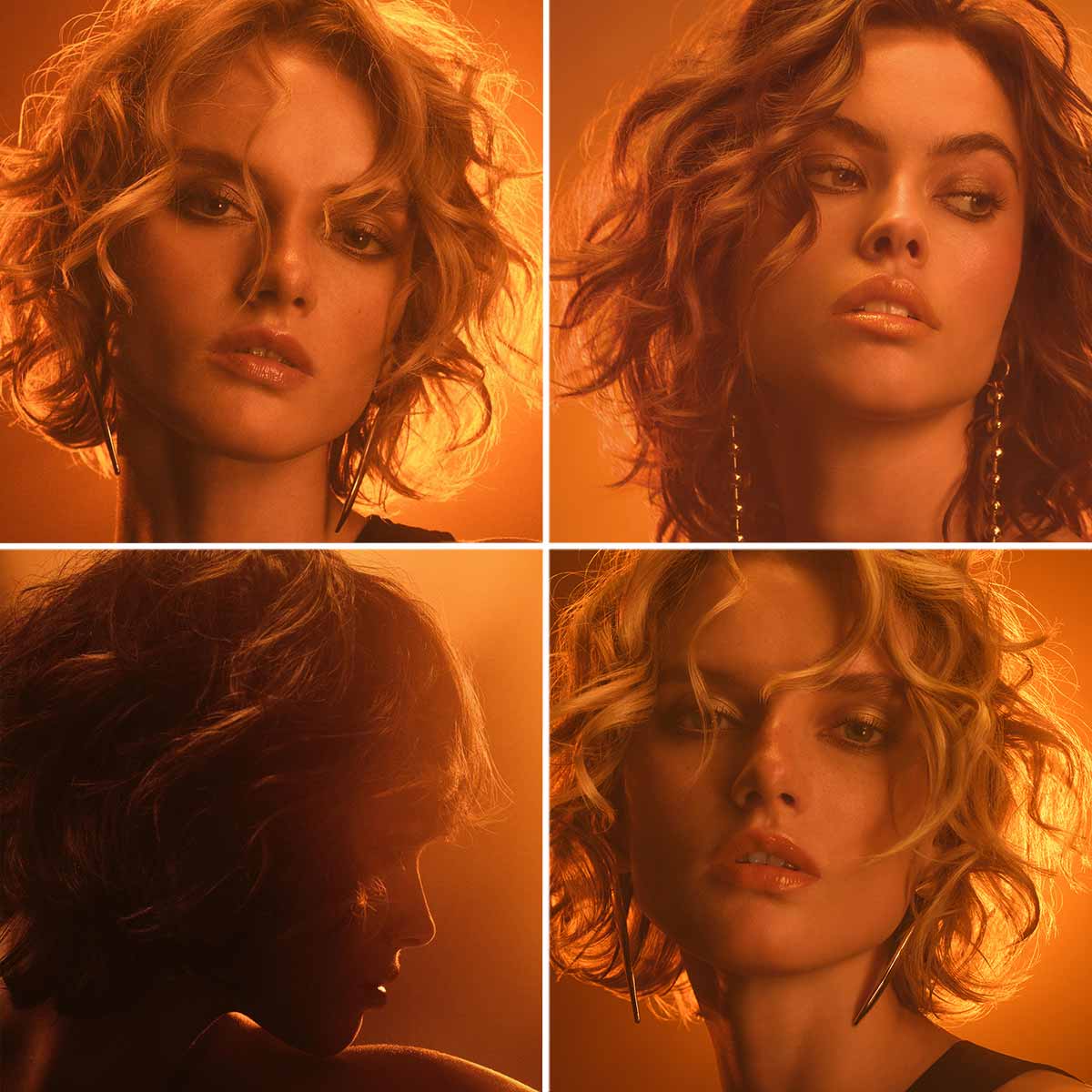 Caschetto mosso scalato Caschetto mosso scalato