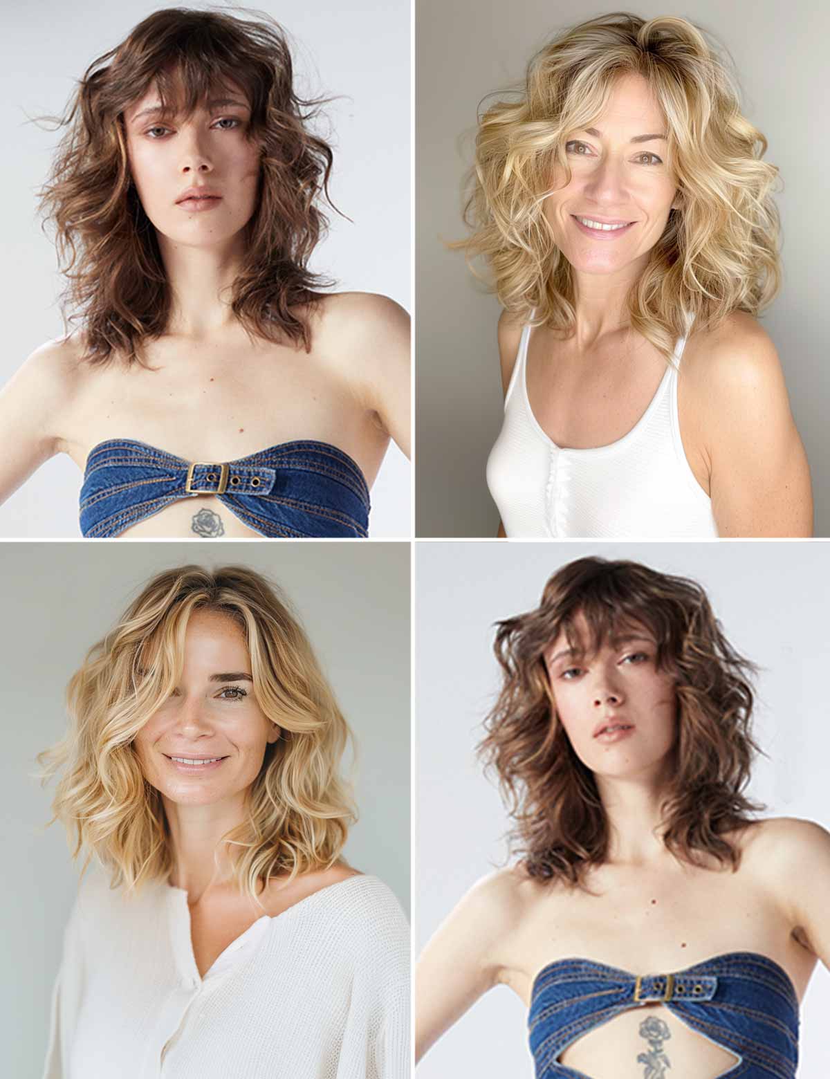 Long bob mosso scalato Long bob mosso scalato