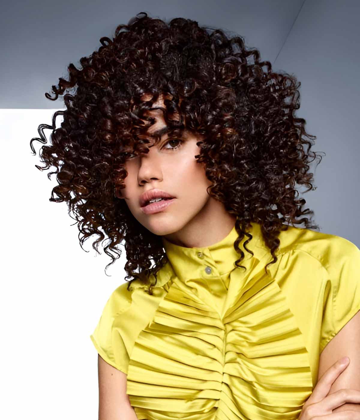 Ricci afro tagli medi scalati Ricci afro tagli medi scalati