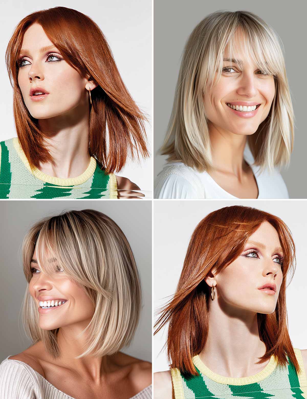 Tagli capelli medi primavera estate 2025 Tagli capelli medi primavera estate 2025