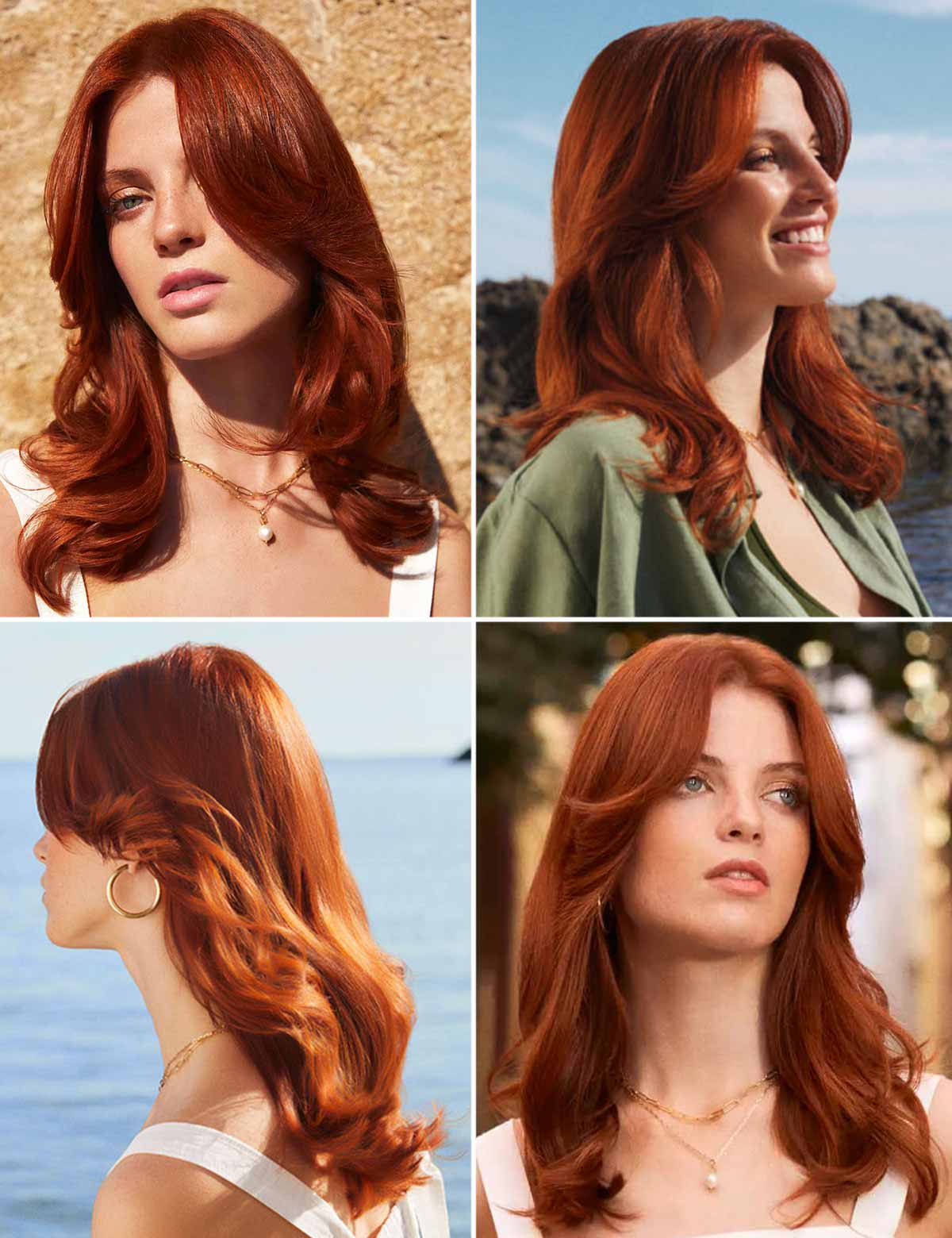 Tagli scalati medio lunghi con ciuffo Tagli scalati medio lunghi con ciuffo